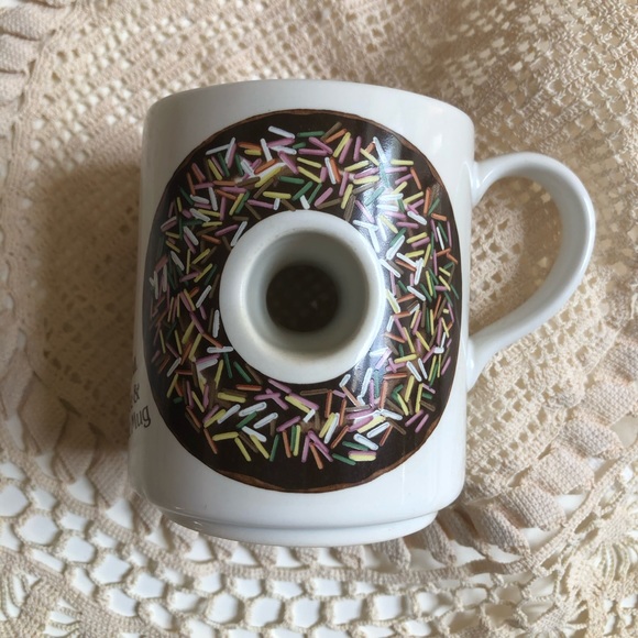Vintage Coffee & Donut mug - Picture 4 of 5